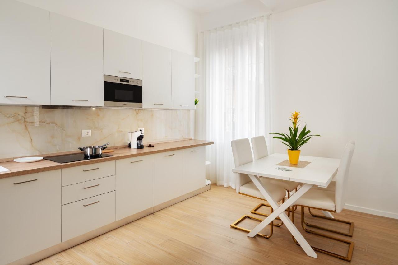 Golden Teal & Silver Birch Apartment *