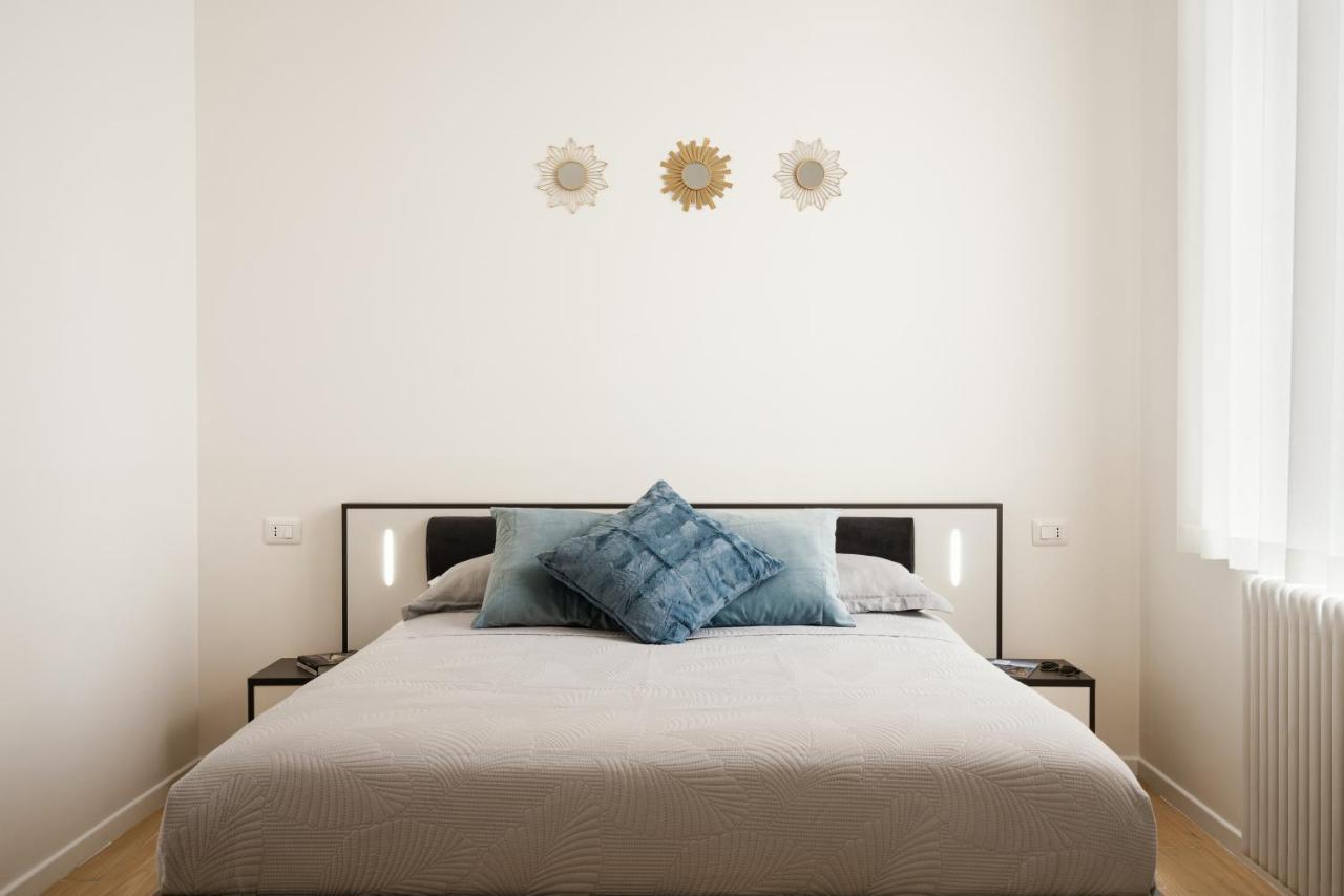 Golden Teal & Silver Birch Apartment